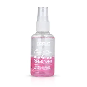 Insight Makeup Essentials Clean & Win Makeup Remover with Tea Tree, Cucumber & Aloevera Extract - Pink